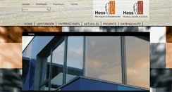 Desktop Screenshot of hess-holzmontage.de
